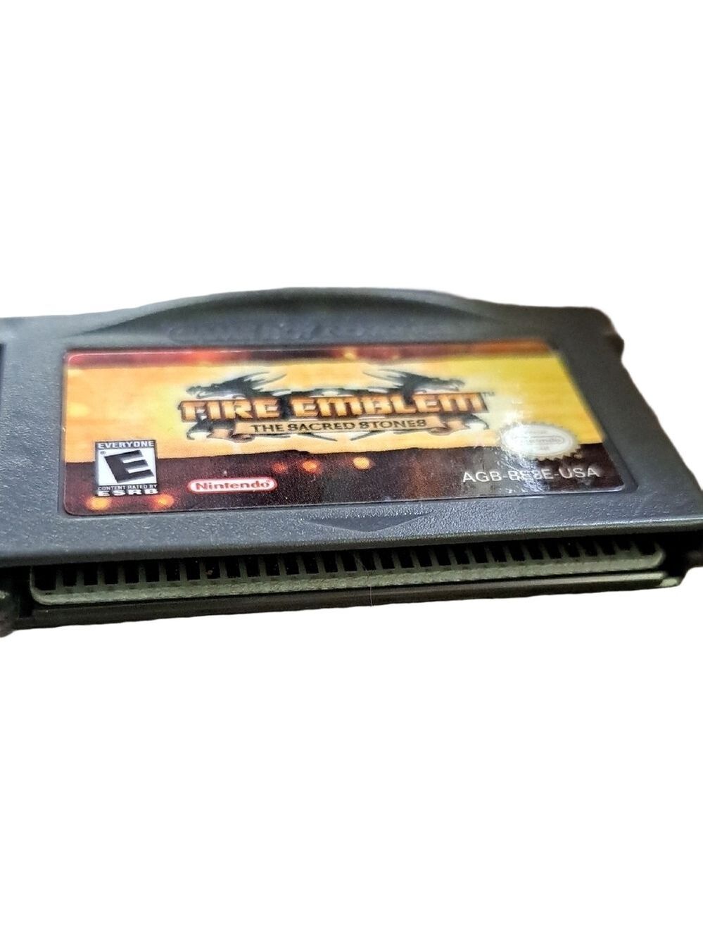 Nintendo Game Boy Advance Fire Emblem: The Sacred Stones - Black Cartridge - Picture 3 of 3